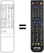 Replacement remote control TC 344