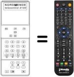 Replacement remote control TELECONTROL 2100
