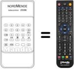 Télécommande équivalente TELECONTROL 2336
