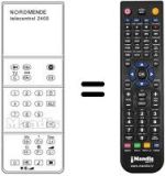 Télécommande équivalente TELECONTROL 2400
