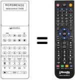 Télécommande équivalente TELECONTROL 2436