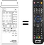 Télécommande équivalente TNQ 8E 0409