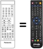 Replacement remote control TNQ 8E 0431