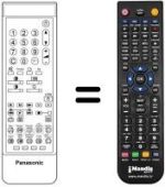 Télécommande équivalente TNQ 8E 0432