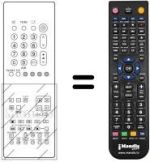 Replacement remote control TNQ 8E 0435