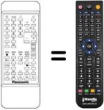 Télécommande équivalente TNQ 8E 0445