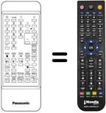 Replacement remote control TNQ 8E 0448