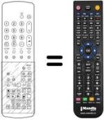Télécommande équivalente TNQ 8E 0453