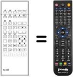 Replacement remote control 75 5167