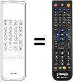 Télécommande équivalente TRC 001