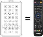 Télécommande équivalente TELECOMPUTER 99-16