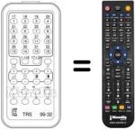 Télécommande équivalente TRS 99 / 32