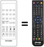 Télécommande équivalente TV 5 MONO