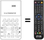 Télécommande équivalente UFB 3 U