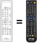 Replacement remote control UFD 41