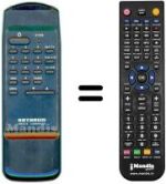 Replacement remote control UFD 93