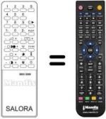 Télécommande équivalente 5652 20 88