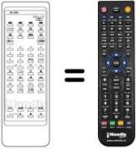 Replacement remote control US 0389