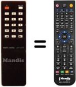 Télécommande équivalente UST 7007