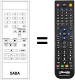Télécommande équivalente V 1205 K