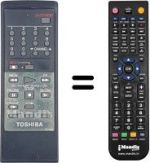 Télécommande équivalente VC-93 B