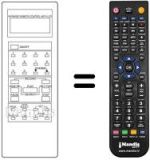 Télécommande équivalente Amstrad VCR 4700