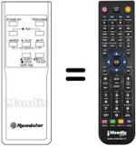 Télécommande équivalente VDR 700