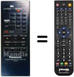 Télécommande équivalente VEQ 0499