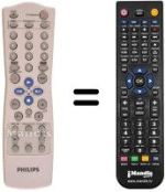 Télécommande équivalente Aristona VRQ 45