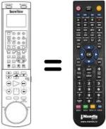 Télécommande équivalente VT-RM 364 E
