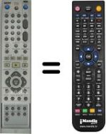 Télécommande équivalente LG DR-4812 V
