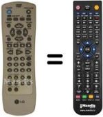 Télécommande équivalente LG DR-4810