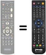 Télécommande équivalente Silvercrest KH 6510