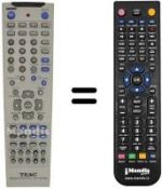 Replacement remote control TEAK PL-D 200 V