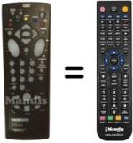 Replacement remote control Pathé Marconi DTH 4500