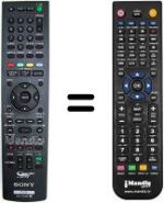 Replacement remote control Sony RDR-HXD 995