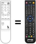 Télécommande équivalente Ingelen SAT 800 IRD