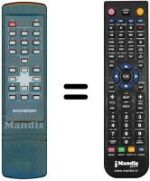 Télécommande équivalente SCHNEIDER SB 1090