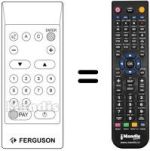 Replacement remote control Thorn 30910809