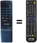 Télécommande équivalente Amstrad SRX 360