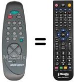 Télécommande équivalente MAESTRO WS 55