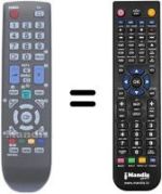 Télécommande équivalente Samsung BN59-00888A