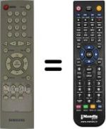 Télécommande équivalente Samsung TX14P1