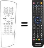 Télécommande équivalente REMCON592