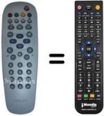 Télécommande équivalente REMCON1263