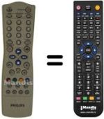 Télécommande équivalente REMCON1262