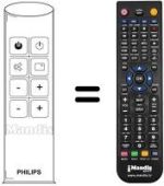 Télécommande équivalente REMCON1139