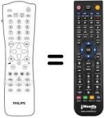 Télécommande équivalente REMCON1122