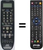 Télécommande équivalente JVC PQ11534M-18
