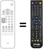 Télécommande équivalente Dual SCA3250